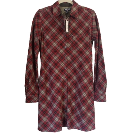 Polo Jean CO. Ralph Lauren vintage wool button down dress NWTs - Picture 1 of 11